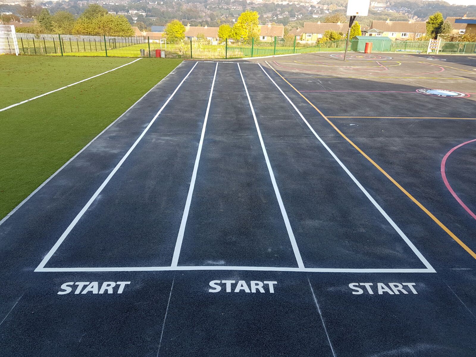 Track Playground Markings: Engaging Outdoor Learning & Play