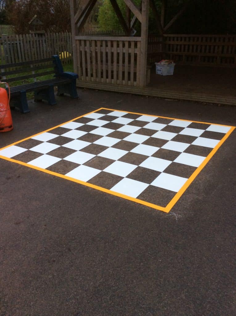 Improving learning through educational thermoplastic markings