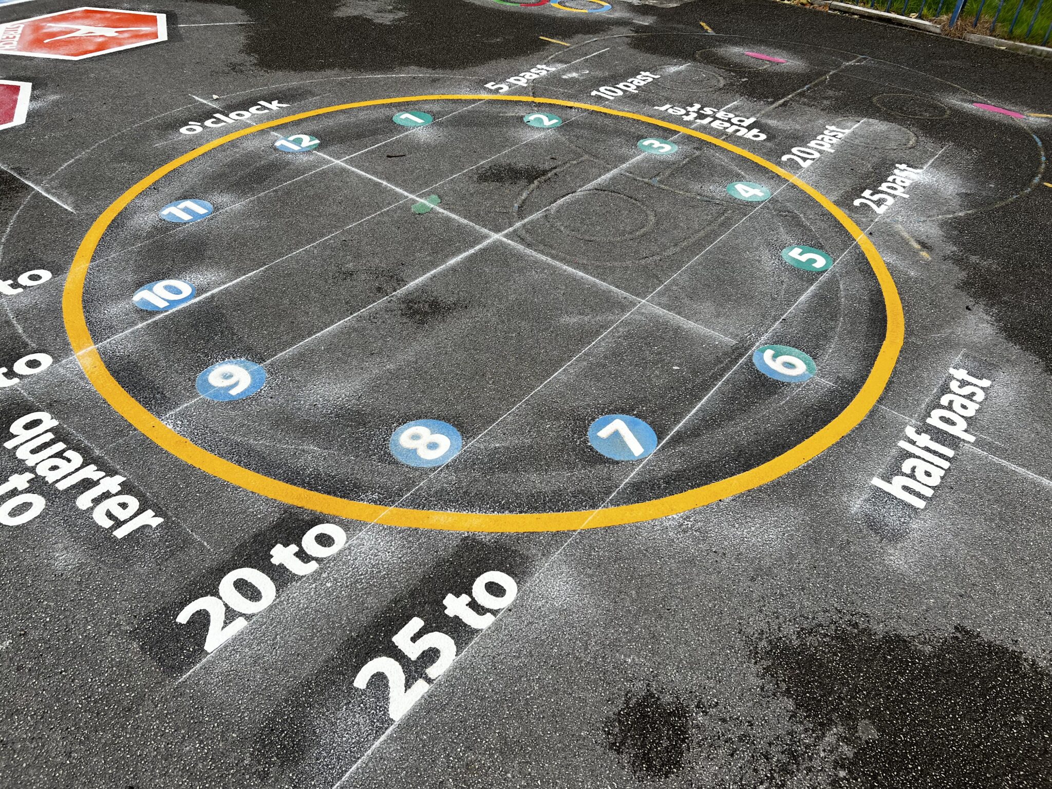 Educational Playground Markings