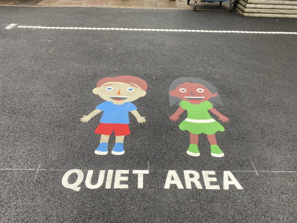 Utilising a small playground with creative designs