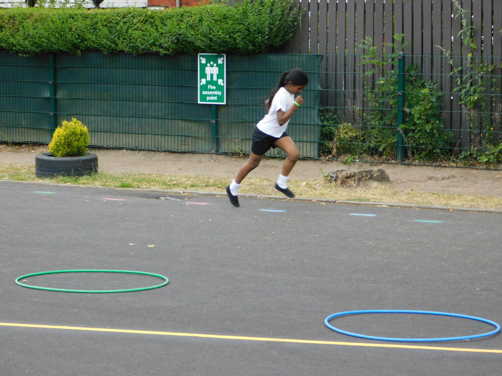 Sports Premium Playground Markings - Roe Lee School