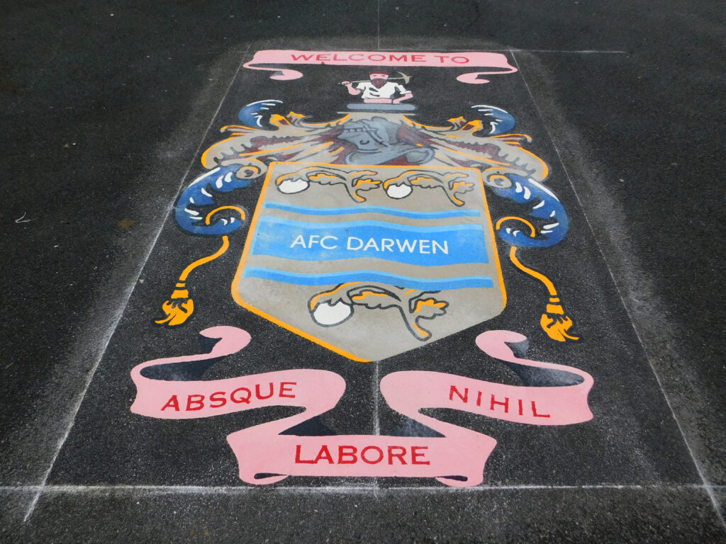 Thermoplastic sports courts playground markings at a UK school