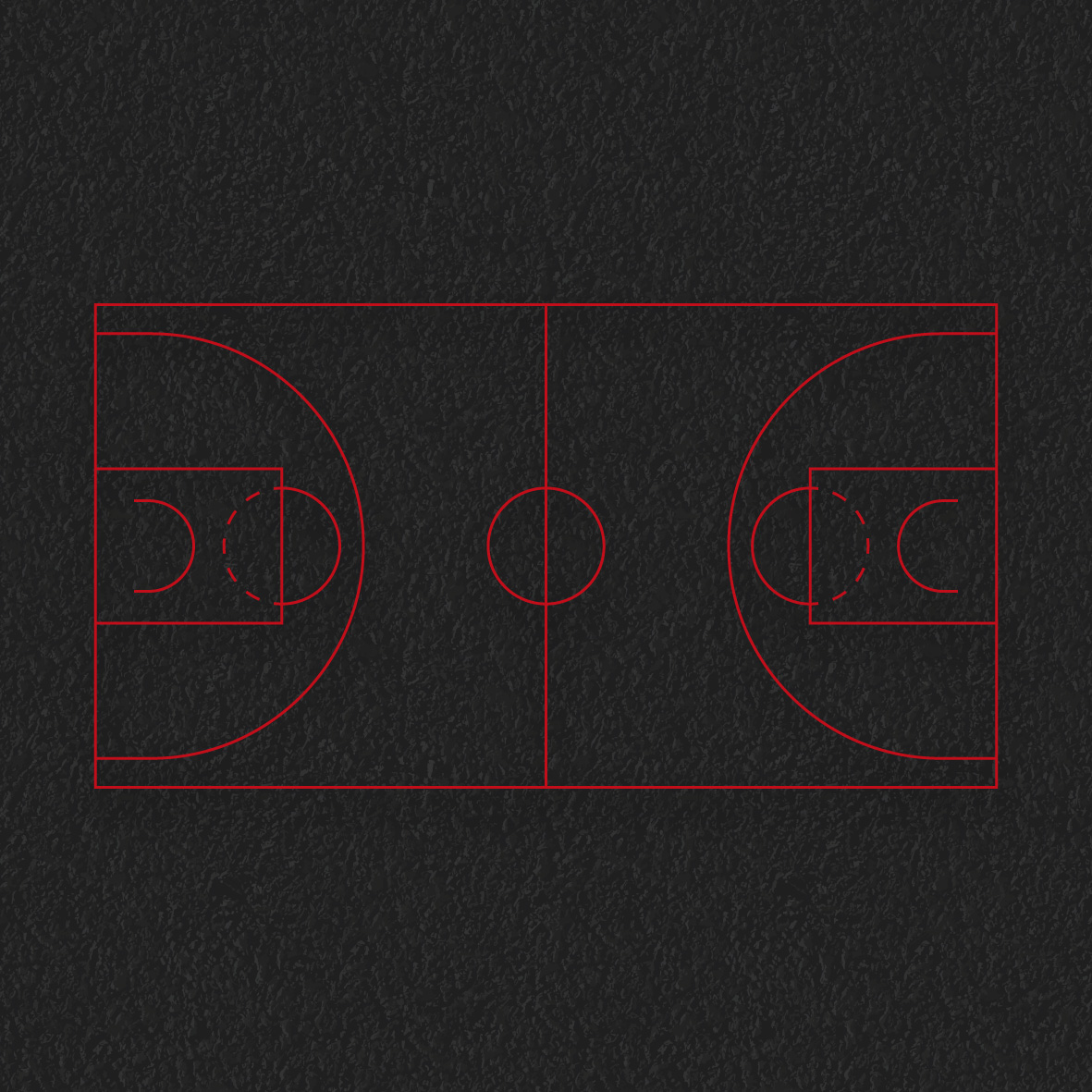 Basketball Court thermoplastic playground marking