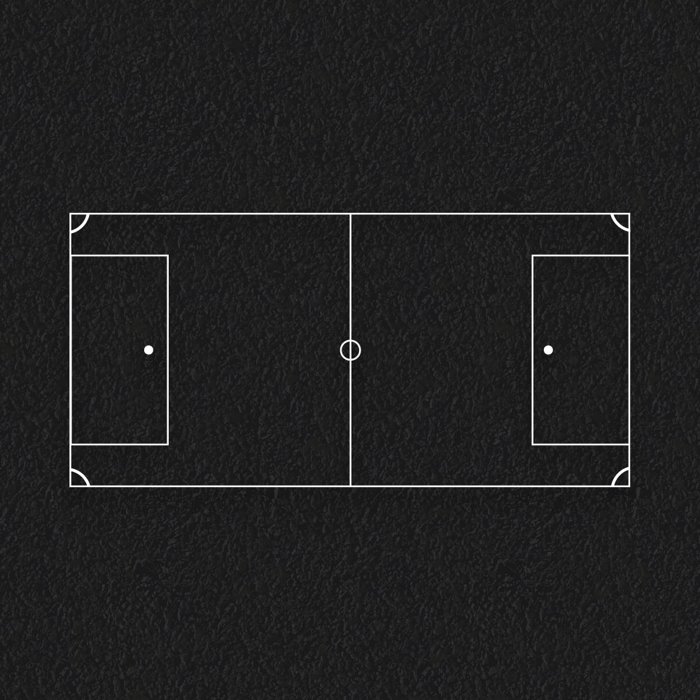 Football Court thermoplastic playground marking