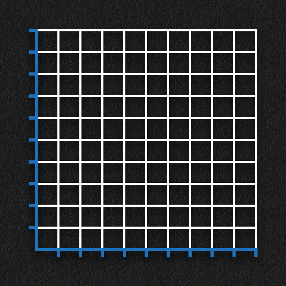 Graph thermoplastic playground marking
