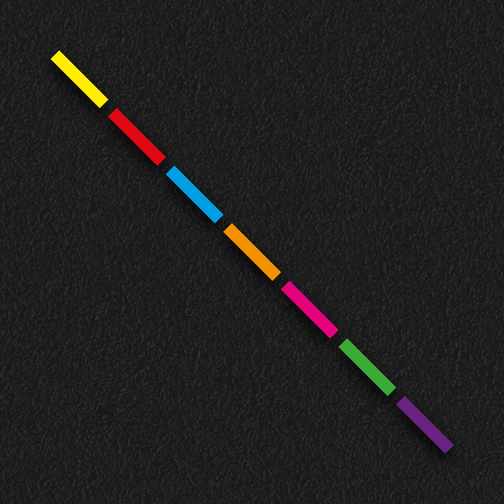Line thermoplastic playground marking