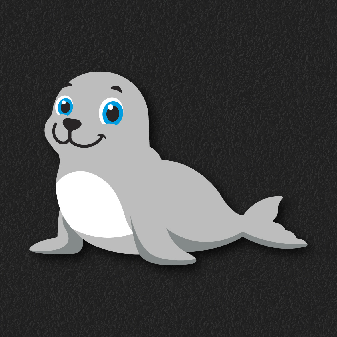 Seal thermoplastic playground marking
